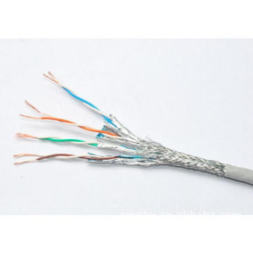 High-Speed ​​CAT6A geschirmtes SFTP Innen- / Außen-Ethernet-Kabel mit LSZH-Jacke